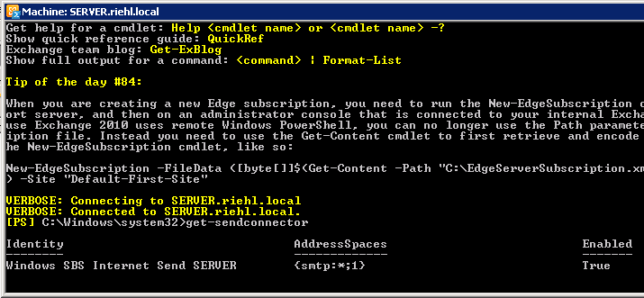 Change Exchange 2010 Smart Host SMTP Port
