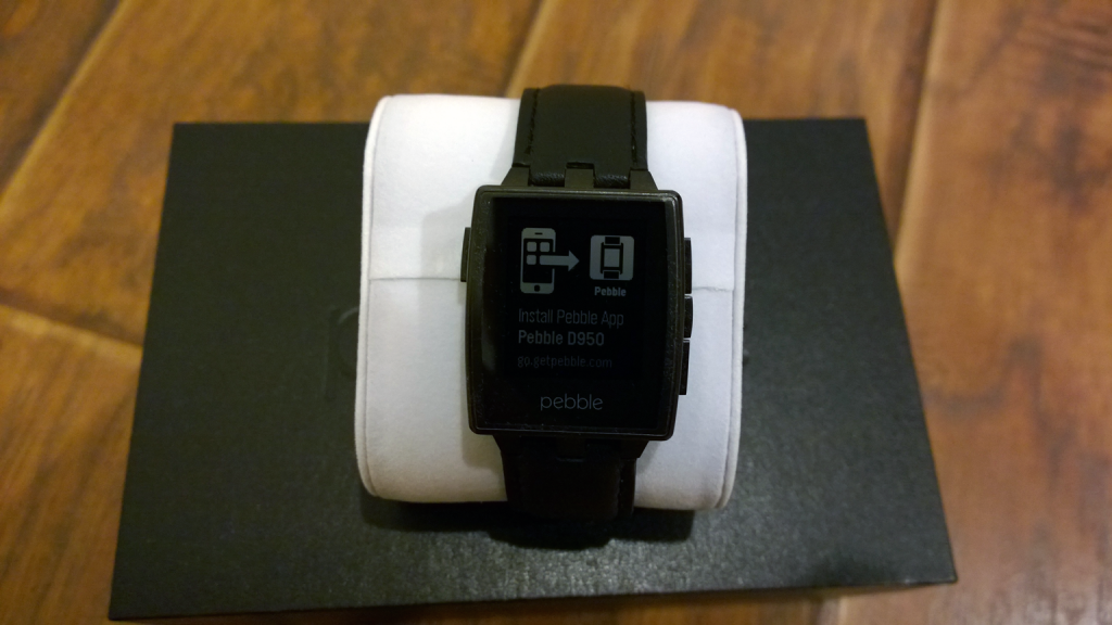 Install Pebble App - Pebble Steel Unboxing